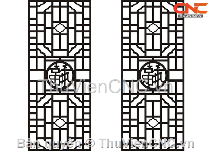 Bộ mẫu 18 bản vẽ thiết kế vách ngăn cnc tuyệt đẹp