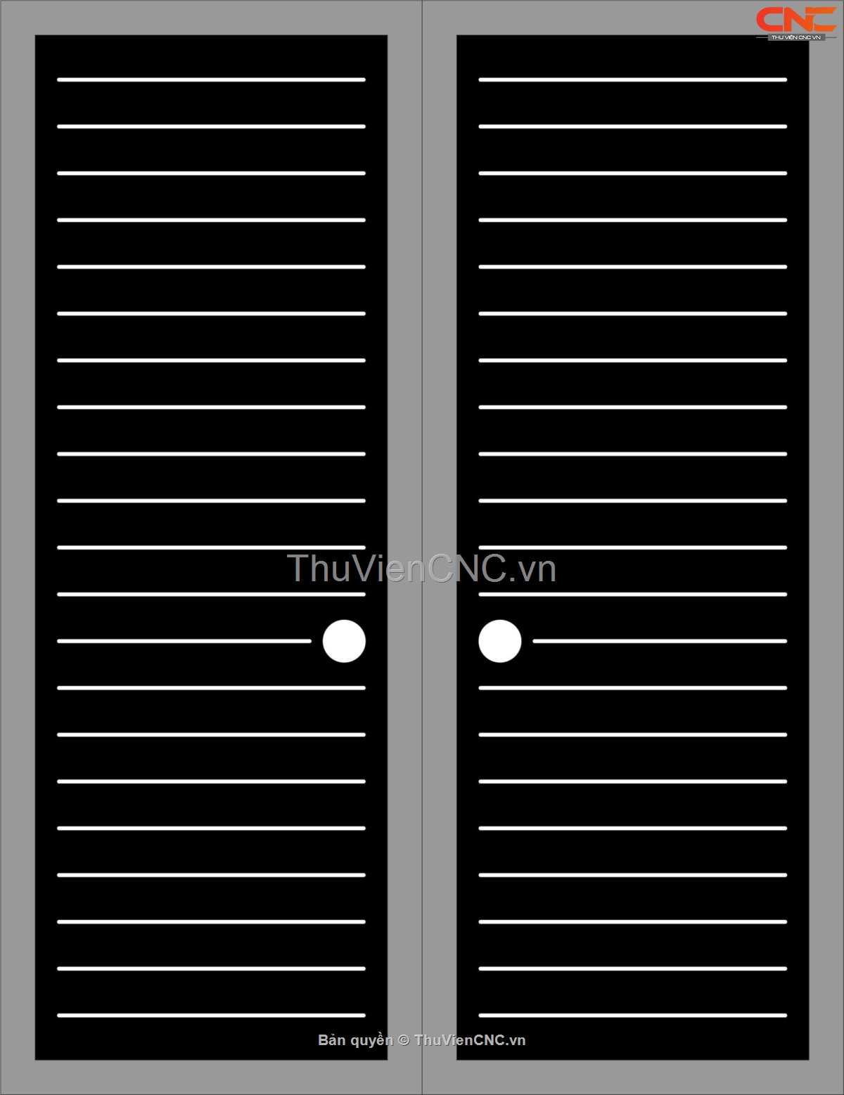Bộ sưu tập 20 mẫu Cổng 2 cánh hoa văn đơn giản CNC