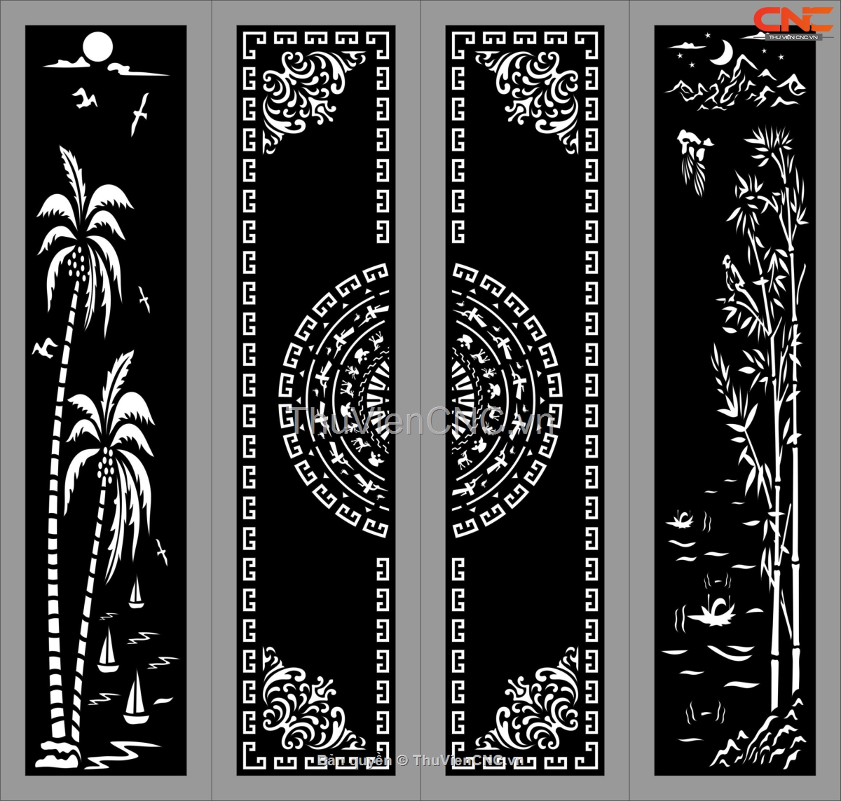 20 Mẫu Cổng 4 Cánh Được Ưa Chuộng Trong Thiết Kế Nhà Ở