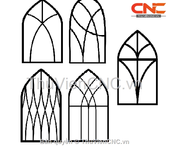 Trọn bộ thiết kế file autocad 7 bản vẽ cửa chính và cửa sổ