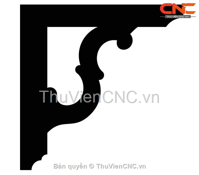 8 mẫu hoa góc cắt cnc thiết kế chuẩn đẹp