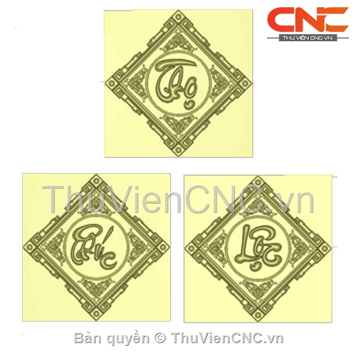 Bộ 15 thiết kế miễn phí Tranh CNC trên Thuviencnc.vn