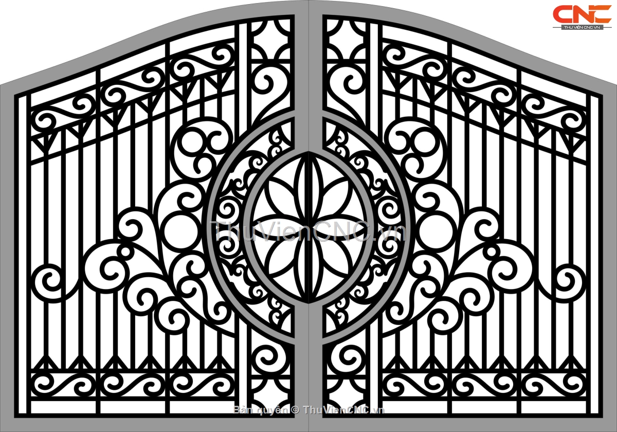Bộ 16 mẫu cổng 2 cánh mới nhất