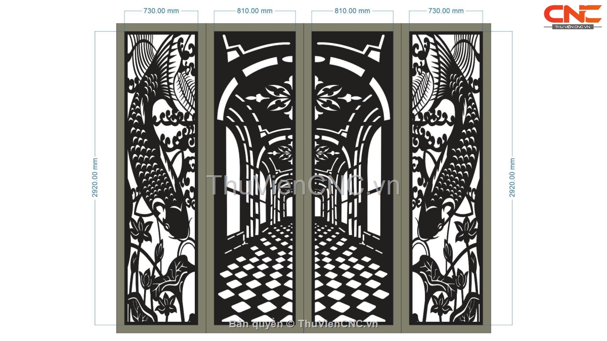 25 mẫu cổng cá chép đẹp nhất năm