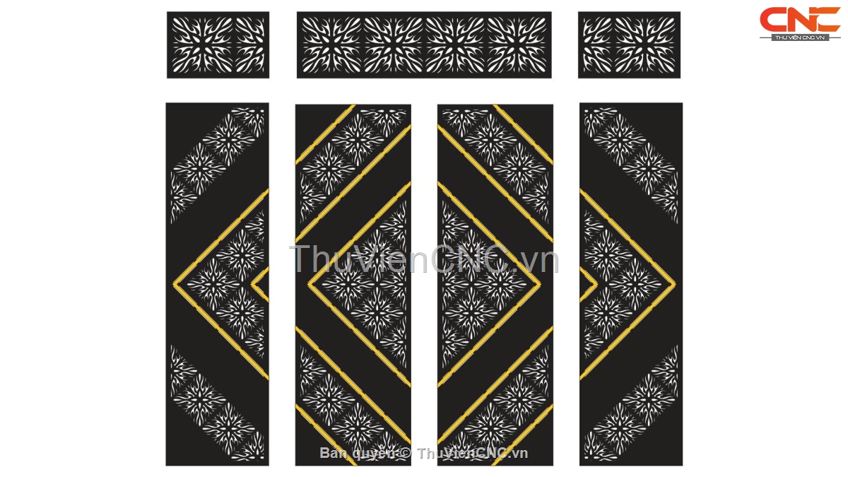 20 mẫu Cổng CNC 4 Cánh, Lựa Chọn An Toàn Cho Mọi Công Trình