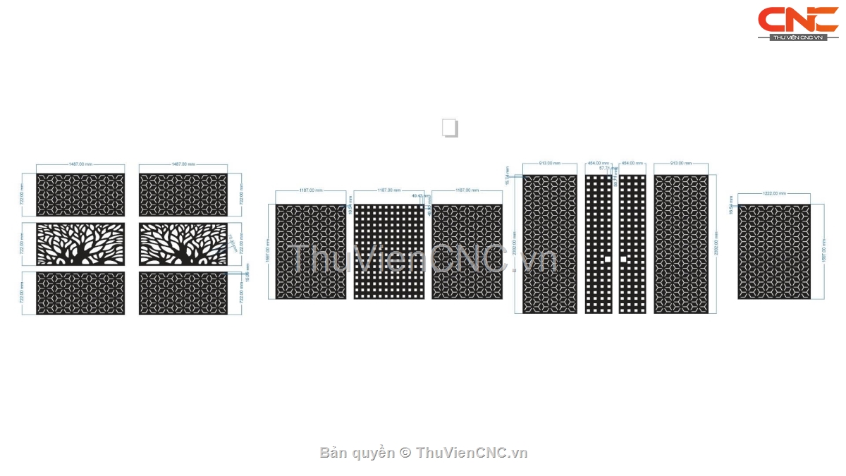 Bộ sưu tập 10 mẫu cổng bông tuyết 4 cánh cnc đẹp