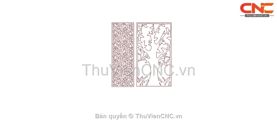 7 mẫu vách ngăn cnc thiết kế rất chi tiết và đẹp nhất trên corel